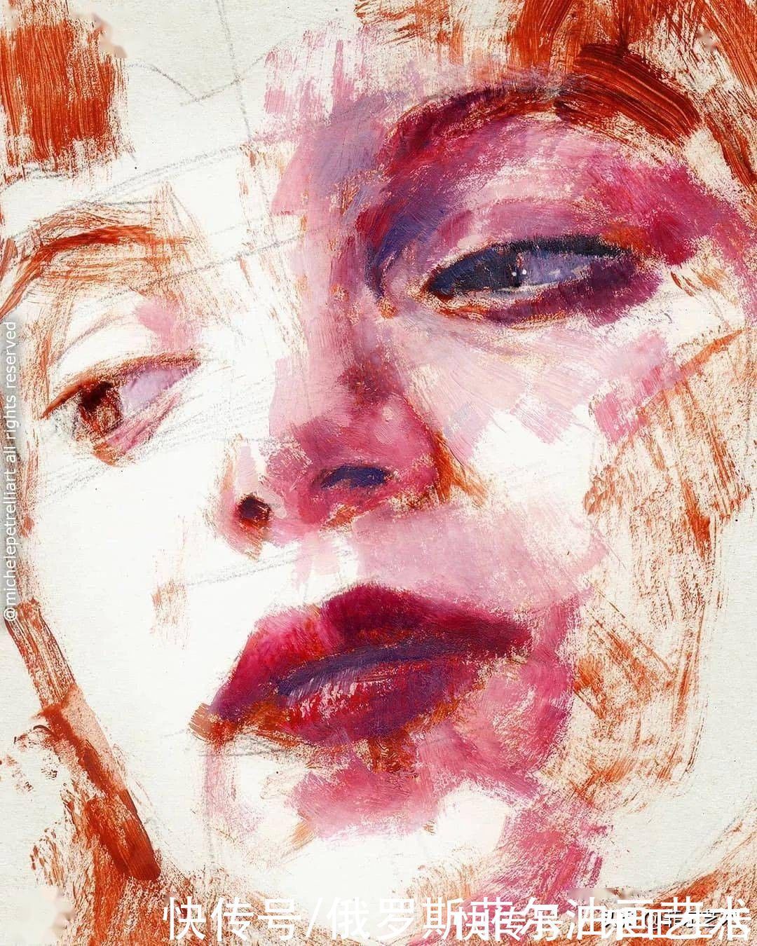 印象派#意大利当代画家米歇尔·佩特雷利现代印象派油画作品欣赏