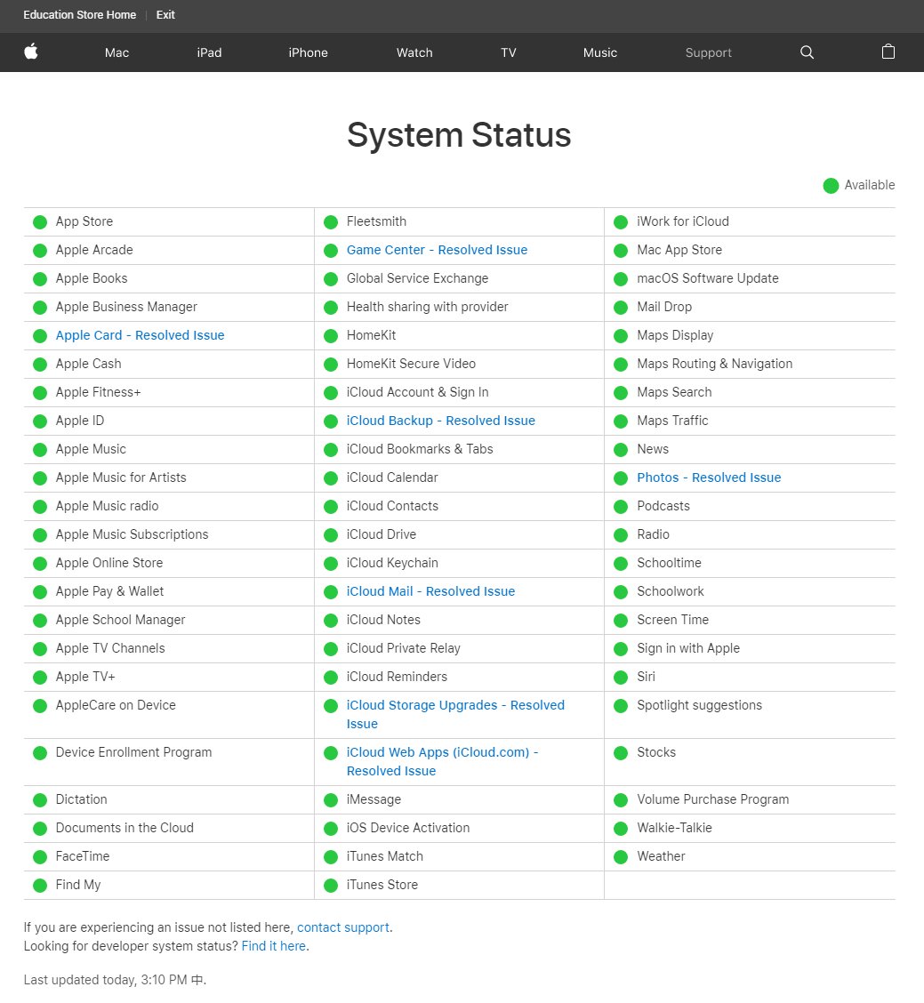 密码|苹果 iCloud 服务宕机：频繁弹出输入密码弹窗，无法登录