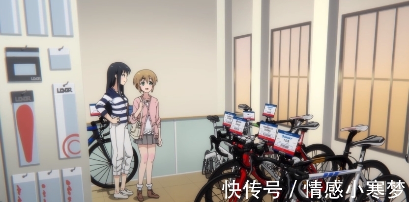 动漫|骑行少女:运动中的萌妹子格外可爱