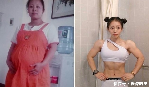 刘明月|女老师课后坚持健身,从身材臃肿到精壮,看出来她奔四了吗