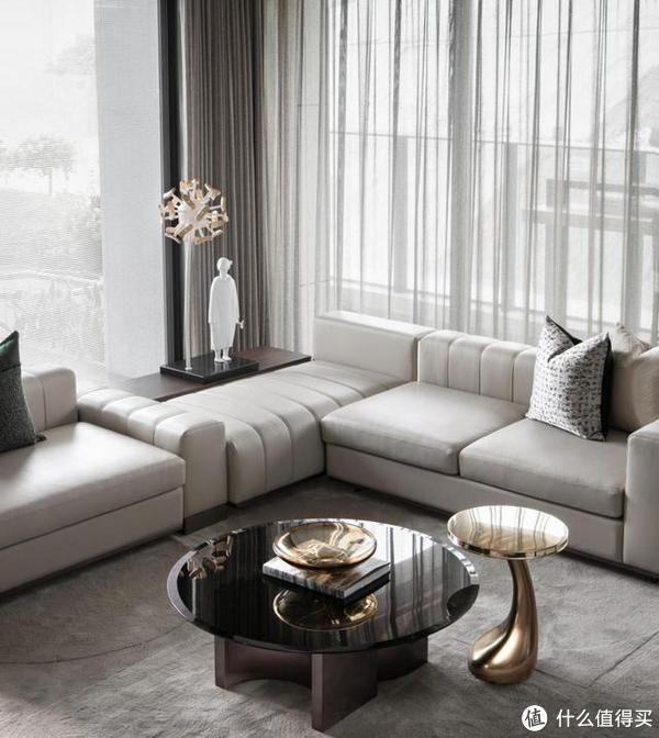 次卧|90后夫妻的215㎡新家,干干净净轻奢风,住起来真叫一个高级!