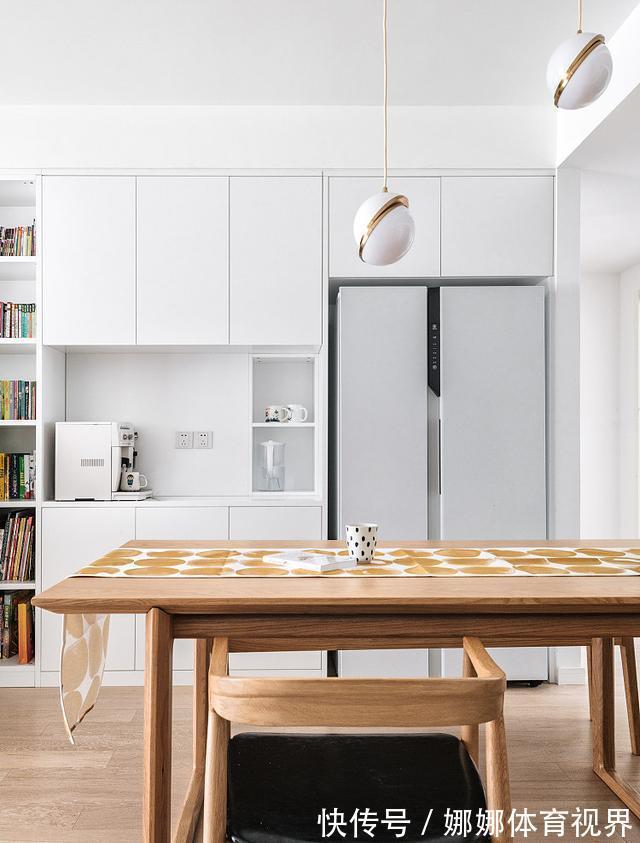 柜子|不走寻常路,把沙发墙加厚,全屋装满柜子,90㎡住着比大宅舒坦