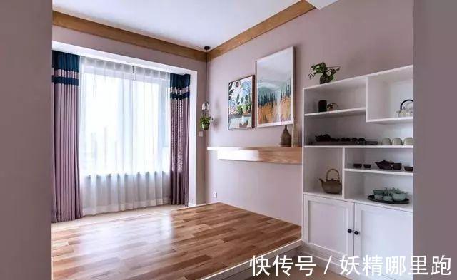 泡泡茶|127平美式风三居装修，不管是布局还是色彩搭配，都值得借鉴