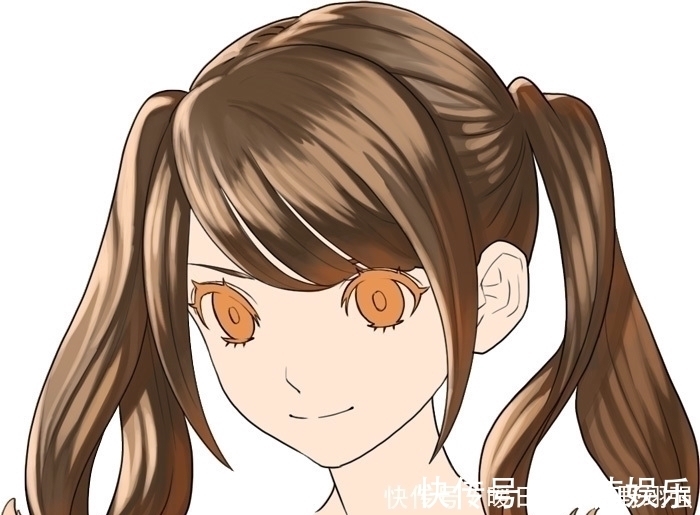 双马尾|人物头发上色其实很简单!画不好是你没学会正确的绘画方法!