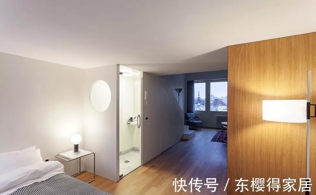 熨烫板|晒晒朋友的33㎡单身公寓,全屋定制柜子,这空间利用真是绝了!