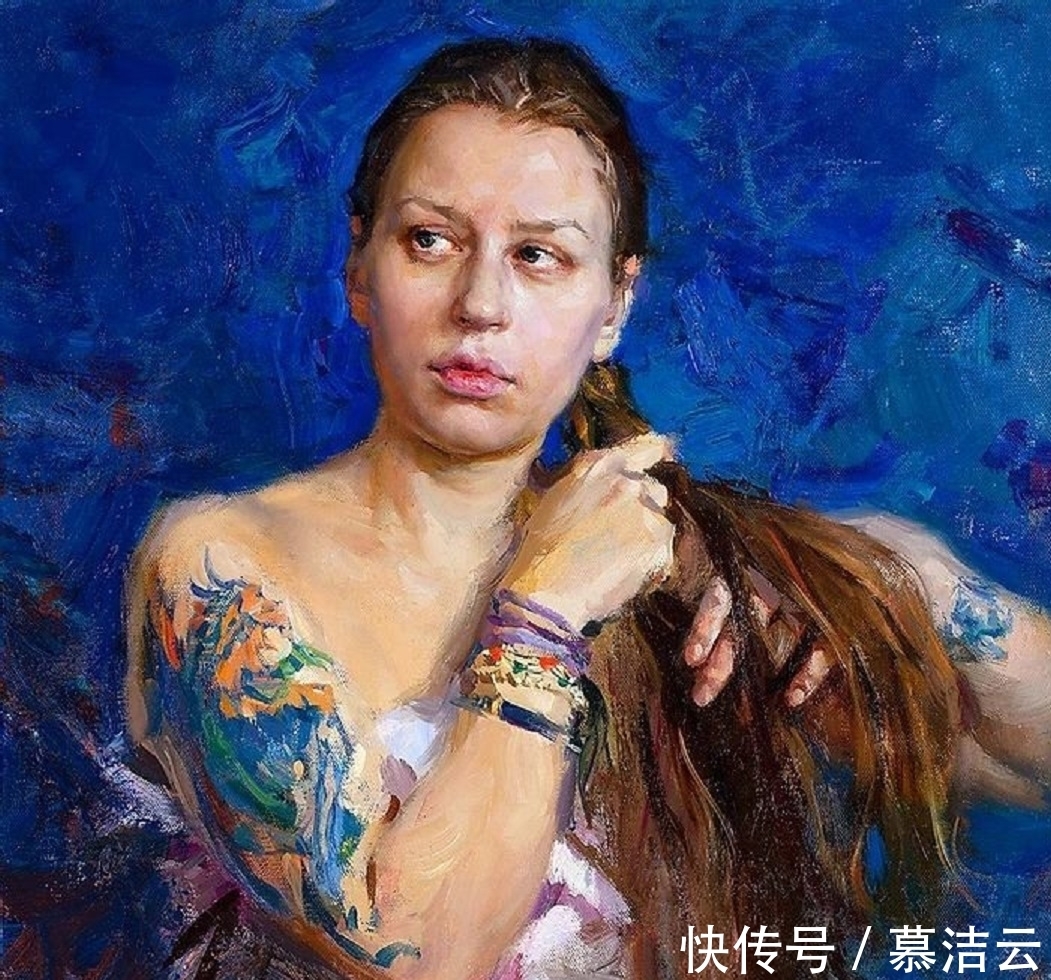 莫斯科$如此唯美动人的画作,源于对艺术基础的深刻认识和理解