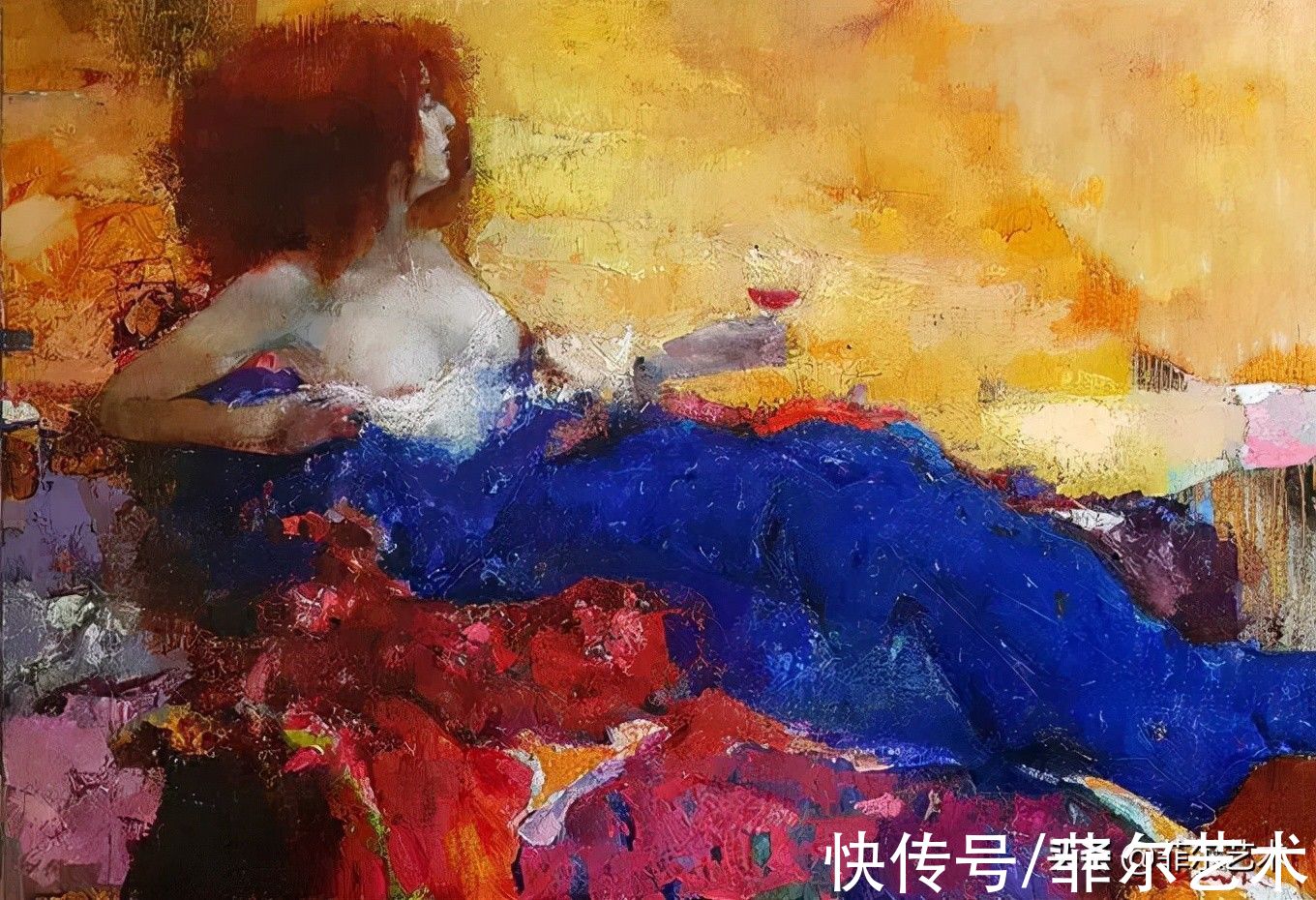 雷兹尼琴科！乌克兰著名画家谢里·雷兹尼琴科人物油画作品欣赏