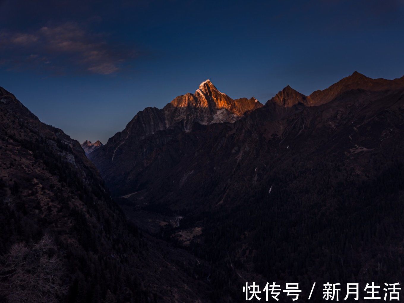 雪山|四姑娘山游记：遇见阳光就遇见了斯古拉 跨年追逐曙光之旅