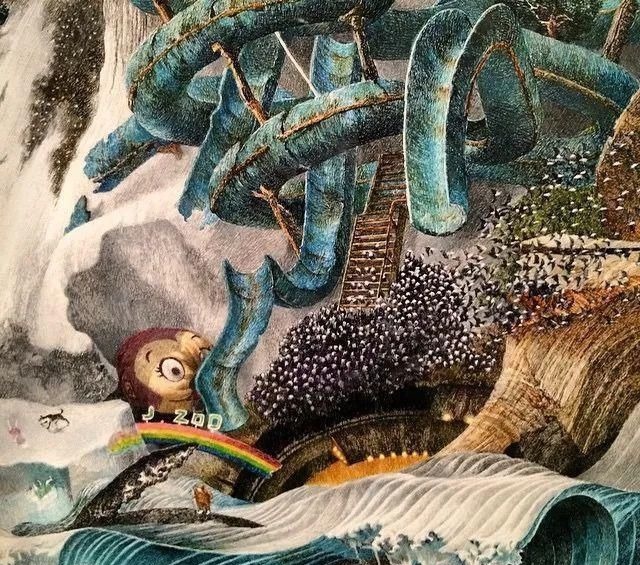 幅画!一幅画画了3年,细到要用放大镜,他把钢笔画玩到了极致