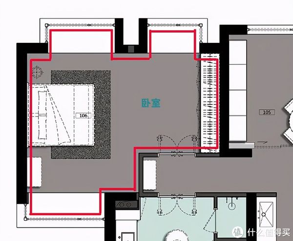 玄关|126㎡做一室一厅?她家的诸多大胆设计,让人眼前一亮!