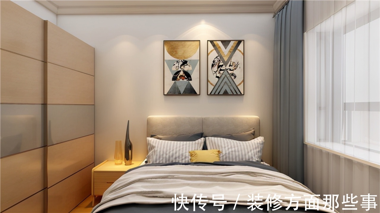 空间感|?76平两室两厅房间布局满,但并没有很挤