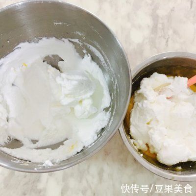 戚风蛋糕|减糖百香果戚风蛋糕