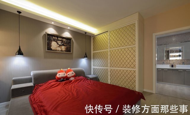 现代|94平现代风三居室,简单且静谧传承于现代简约时尚元素