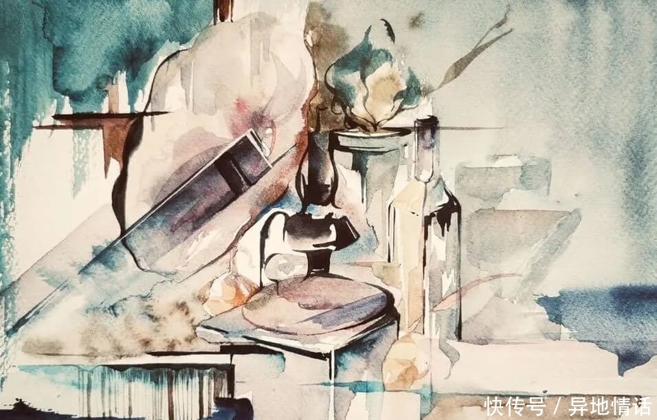 四大美院基础部色彩作品欣赏!看看美院