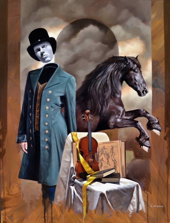 画家&开拓自己的绘画空间,追求自由的表现,成了画家创作的源动力