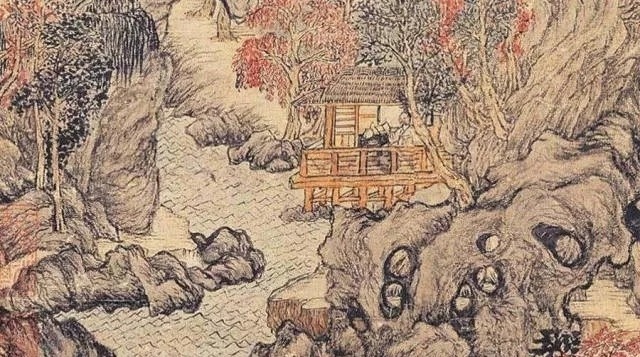 上海博物馆#王蒙三张经典之作,山水画后学者的良师益友