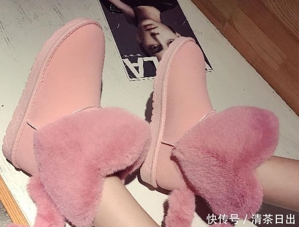 高跟女靴韩版百色显|又冷又土的单鞋别穿了,今年这种暖暖鞋火了,时髦保暖不累脚