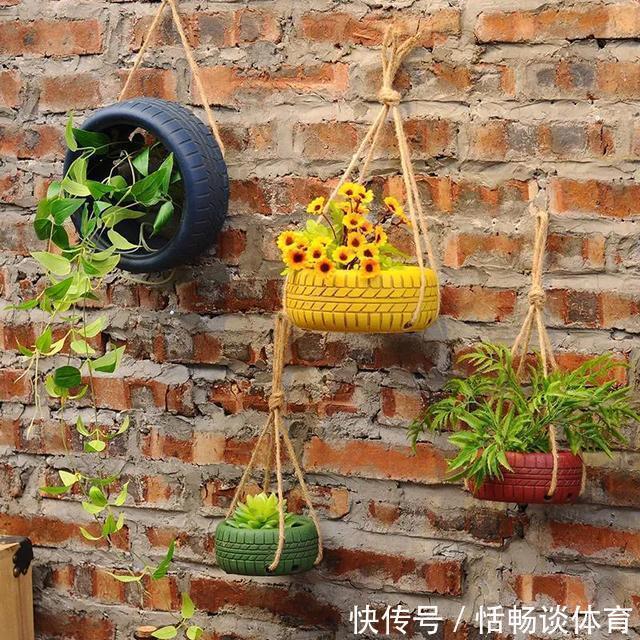 喝完饮料的瓶子不要丢,切一刀,扎三个孔,用来养花省钱又环保