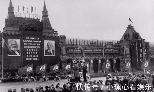 五一|老照片：1958年五一劳动节 莫斯科红场的盛大庆祝活动