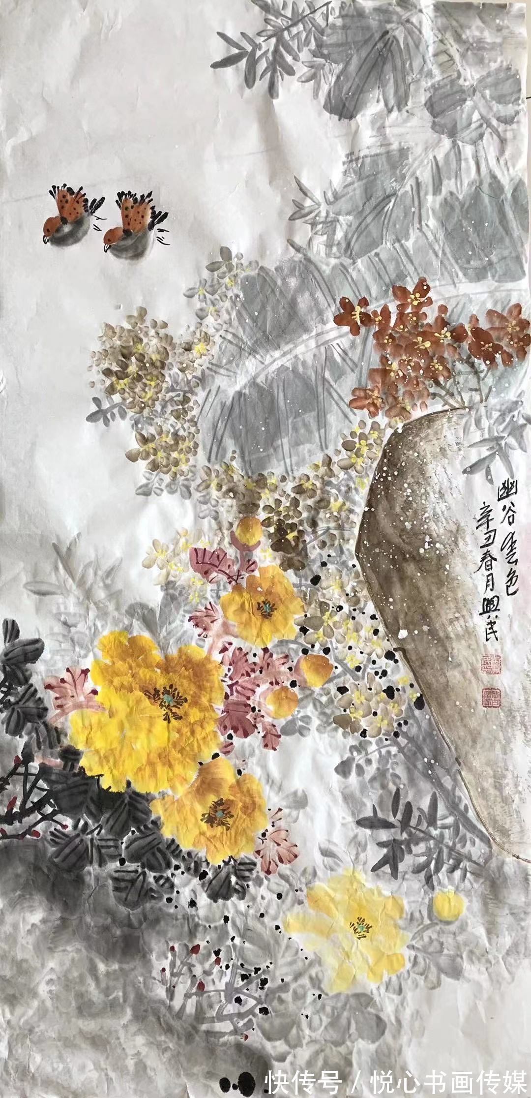 唐风!香韵无限—画家张兴民国画作品欣赏