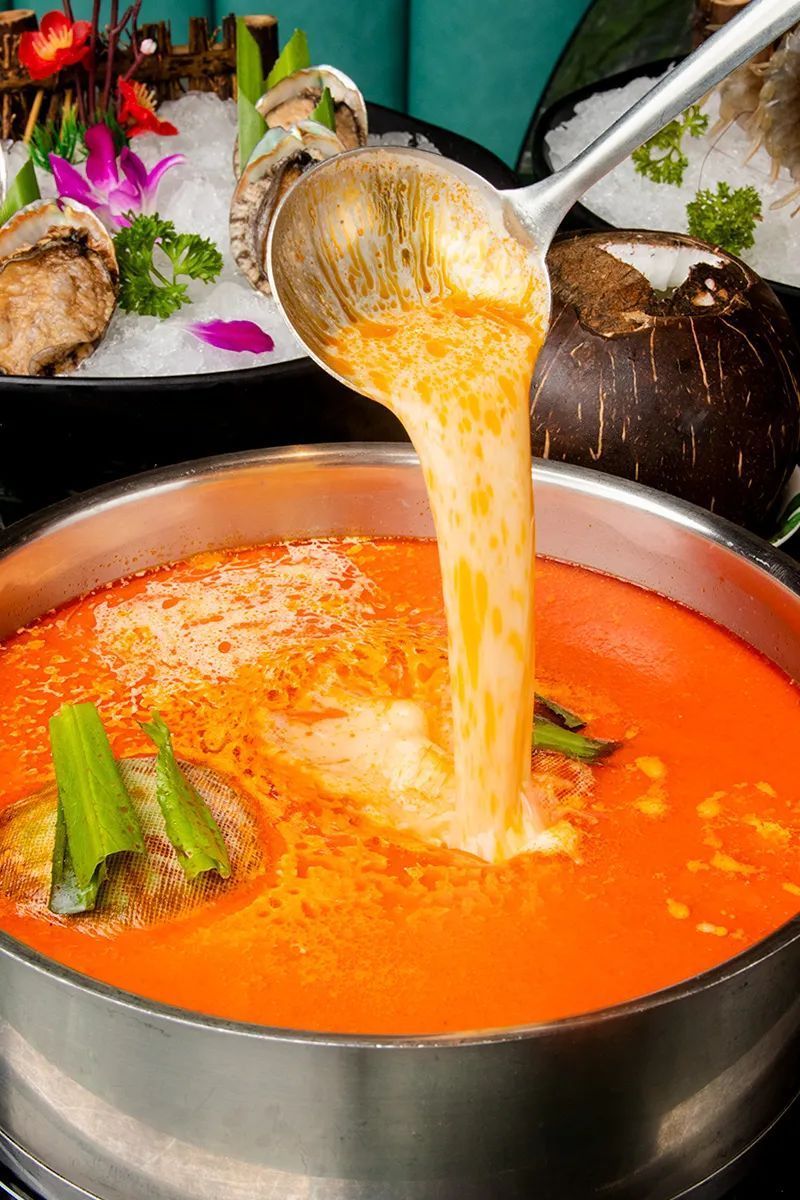 别样|泰式海鲜锅底,味美风味佳,爱上异域别样风情