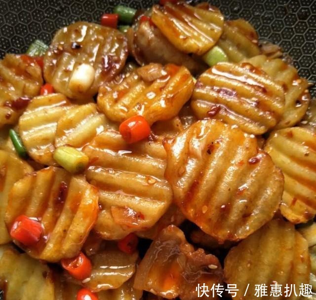  下入|干锅土豆片, 女人和孩子都特别喜欢吃