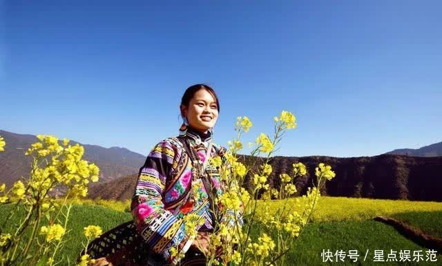 人间|油菜花漫舞在云南大姚紫丘山麻街村的山岗