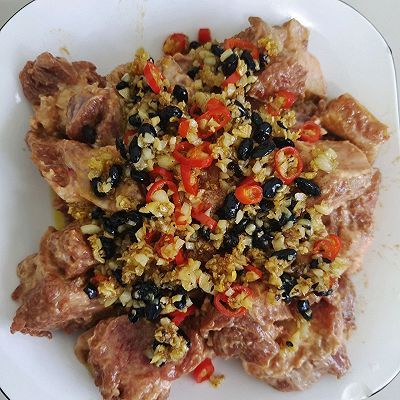 豉汁蒜香蒸排骨