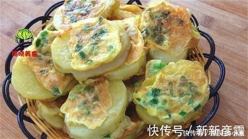 土豆片|土豆这样做真好吃，饭店都买不到，咸香适口，葱香浓郁，太解馋了