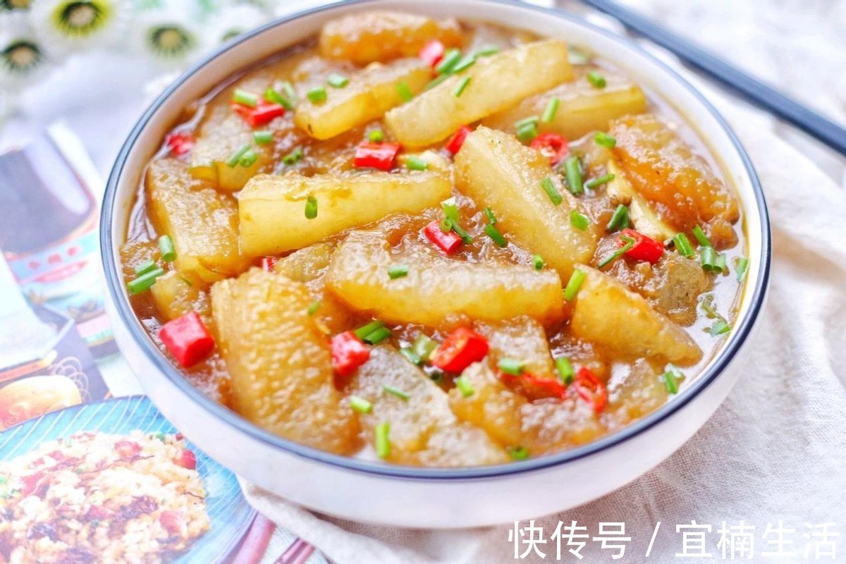 辣椒圈|爱吃冬瓜的一定要看过来,这样做出来的冬瓜比红烧肉还好吃,真香