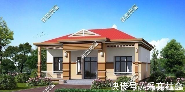 户型|农村养老房还是一层好，强烈推荐第3套17万建好，确定不动心！