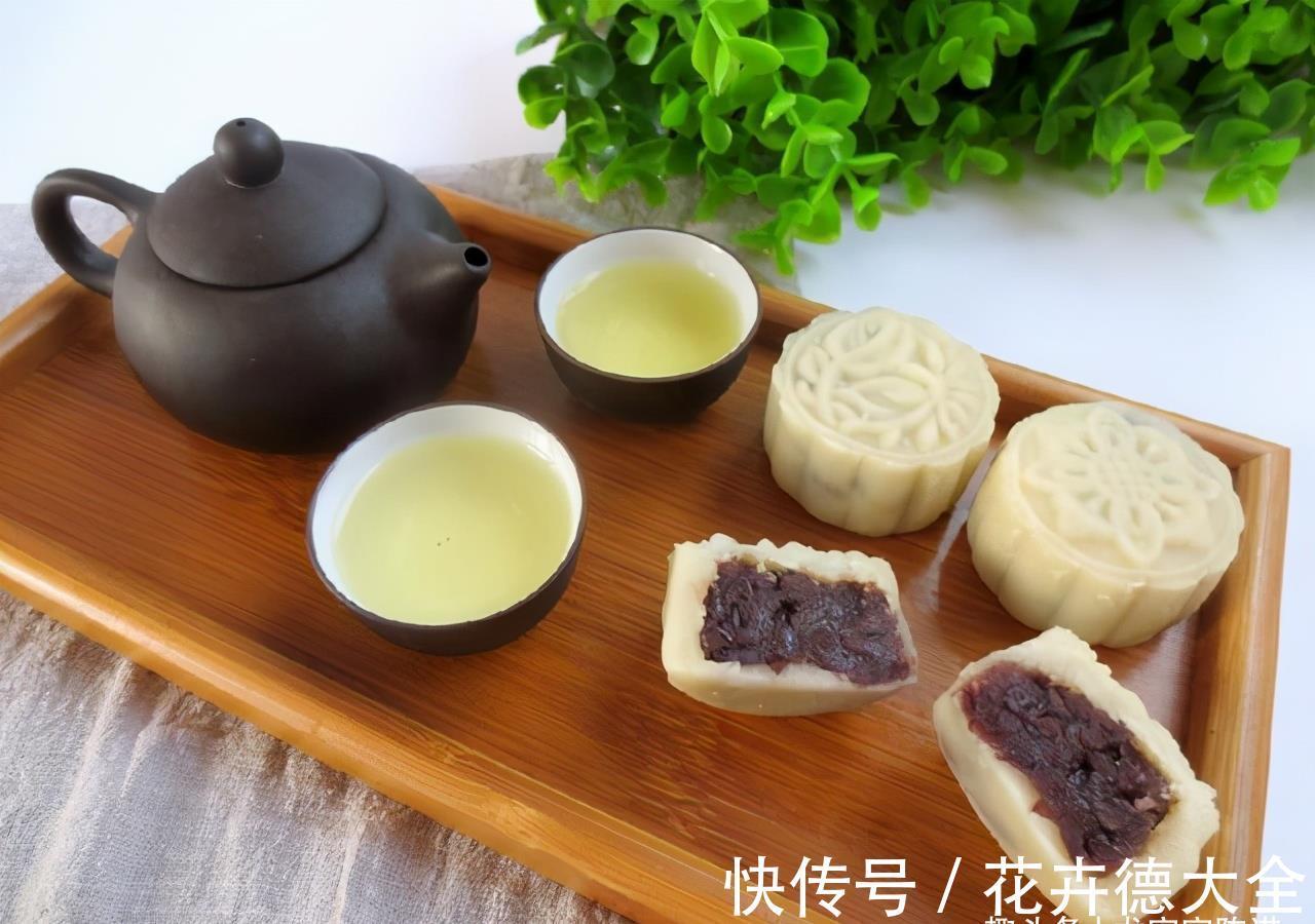 面糊|这月饼Q弹有嚼劲，甜而不腻，不用烤箱零难度，新手也能做出来