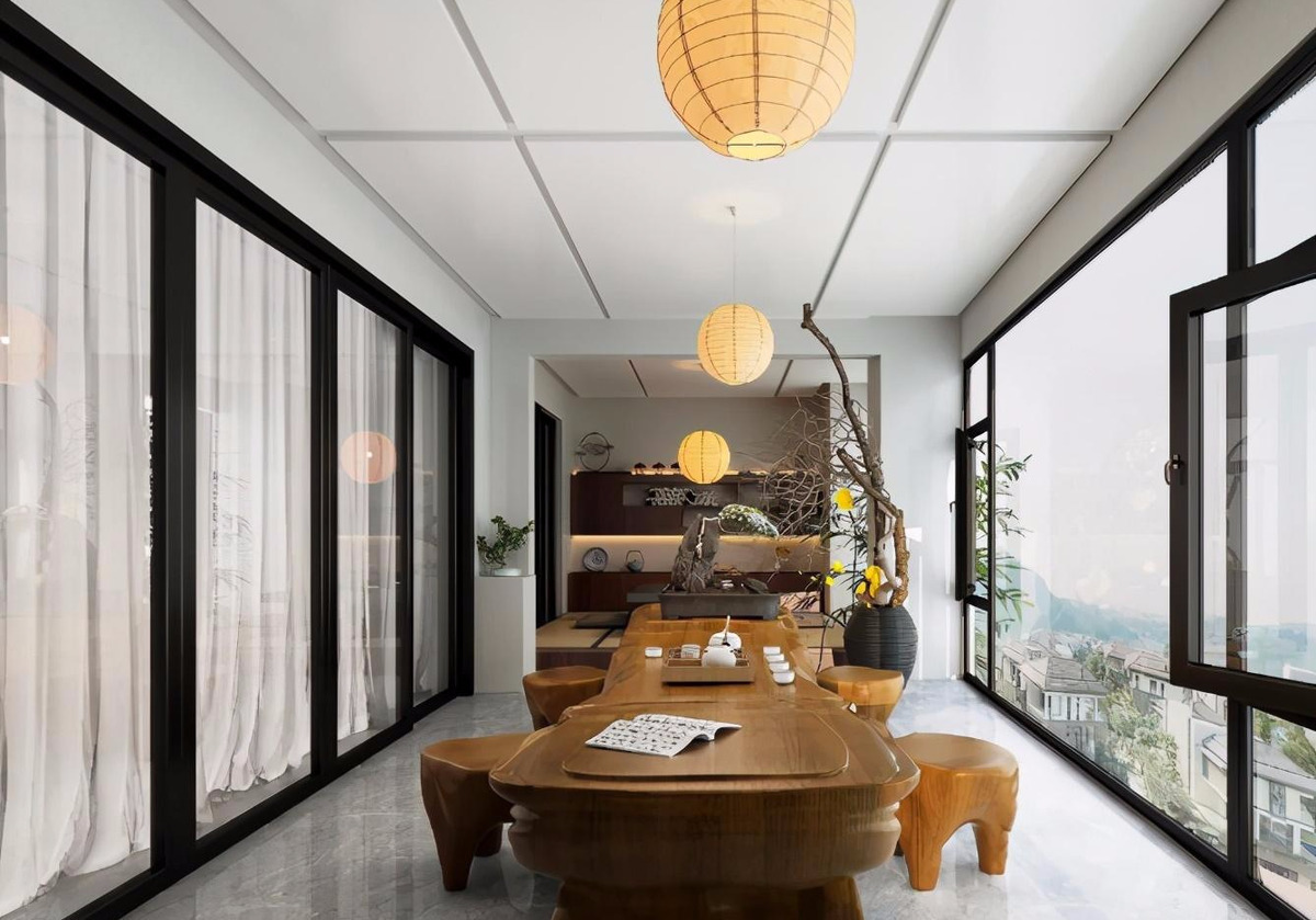 梳妆台|封阳台已经过时了，这16款阳台设计超好看，漂亮还实用