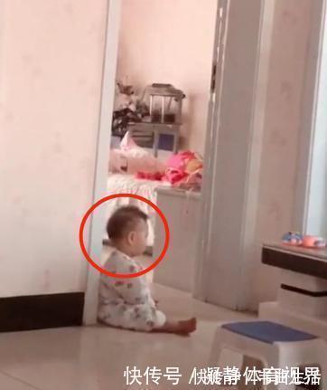 大宝|姐姐早上醒来推开门,一“肉球”堵在门口,定睛一看,感动了