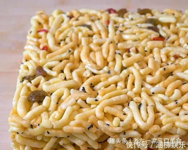 沙琪玛在家这样做,香而不腻、脆而不粘,孩子大人抢着吃
