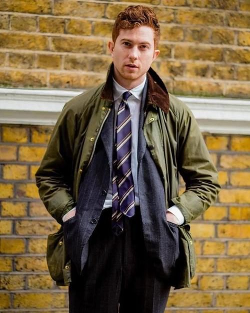 绅士|敢在西装外面穿外套的男人，成熟魅力十足，太赞了！