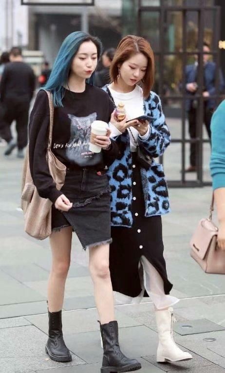 路人街拍：可爱性感的小姐姐，仙女般的气质，靓丽又迷人