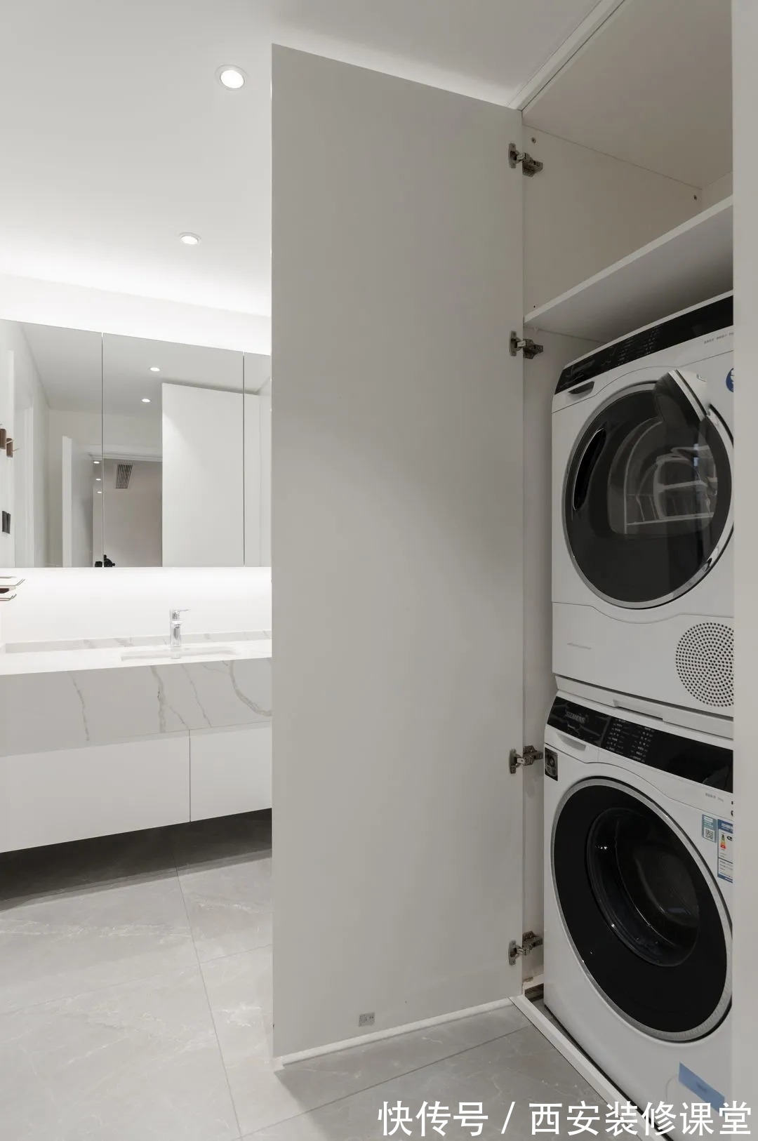 收纳|170㎡极简新中式,三口之家