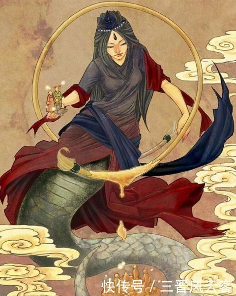 女娲在神话中是什么地位?为什么有一条蛇的尾巴?深入女娲来历