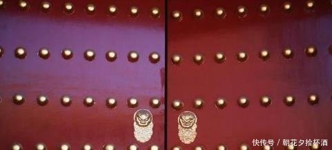 老年|故宫大门上的圆“疙瘩”是什么东西为什么不可以让人乱摸呢!