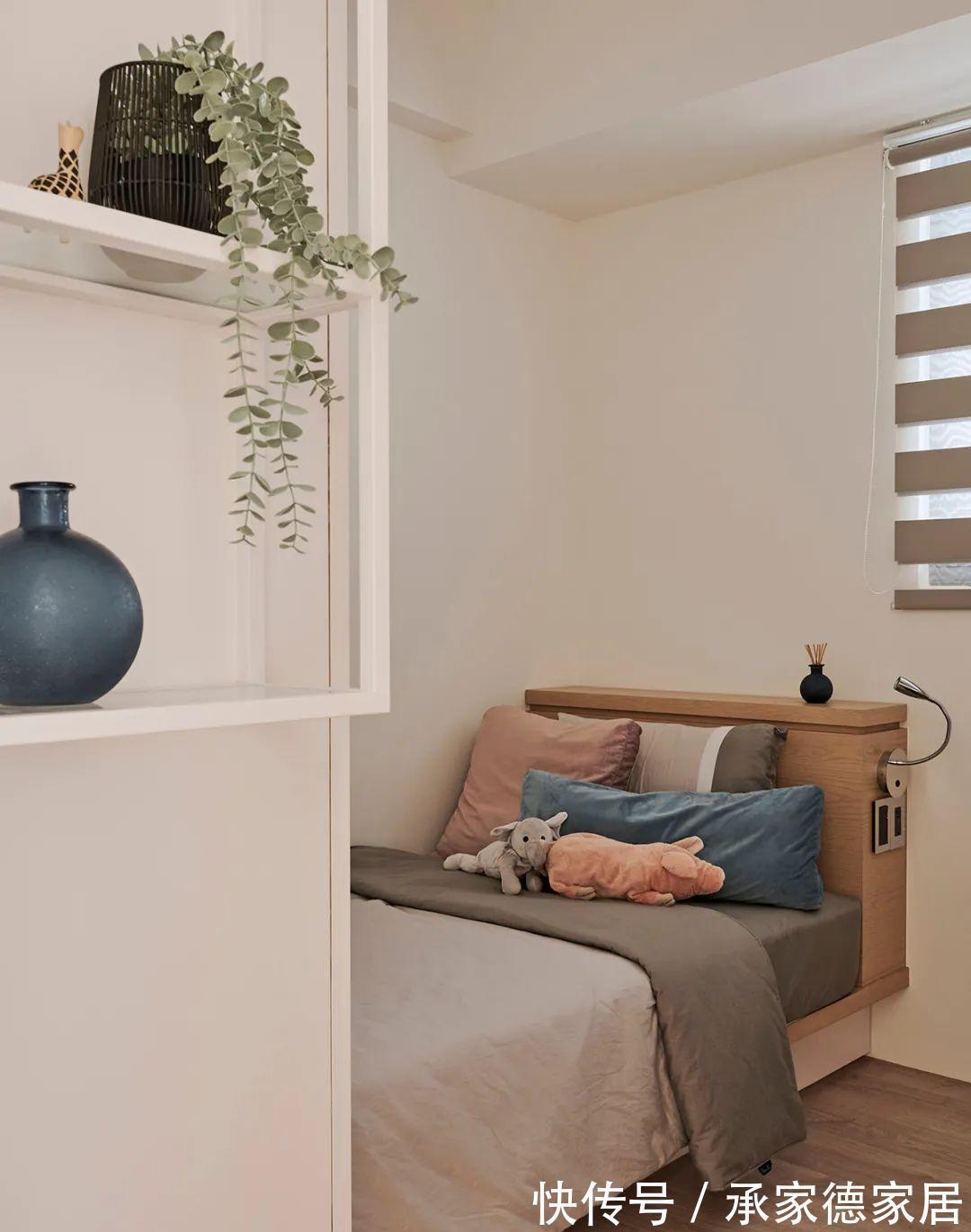 三居室|86㎡三居室装修,开放式书房、多功能电视墙,精致有格调!