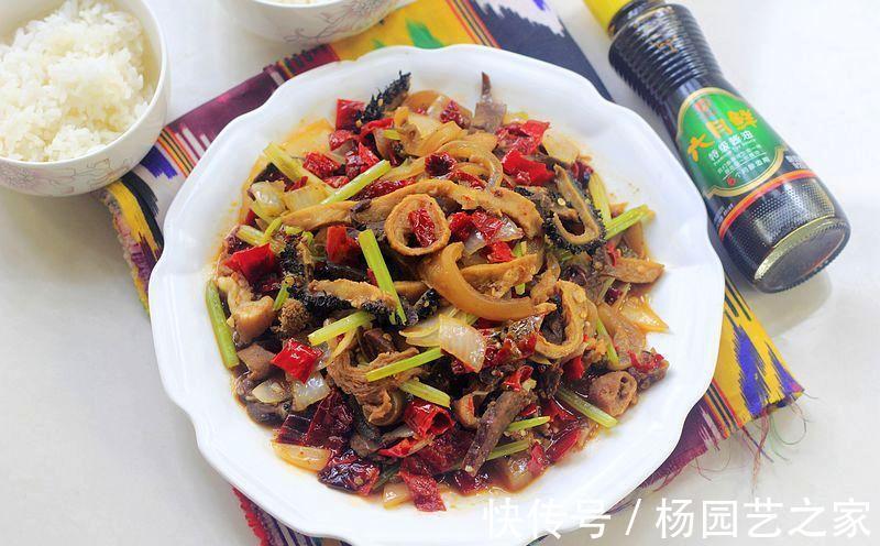 下饭又下酒的爆炒牛杂，新手都能做出来，收藏好，国庆节给家人做