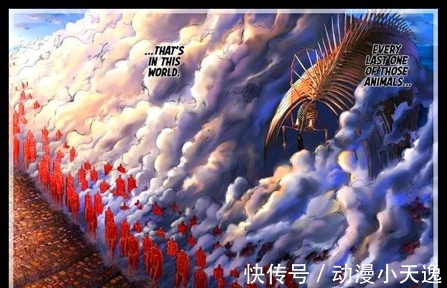 阿尔敏|进击的巨人漫画131话:地鸣巨人毁灭一切,艾伦开始内疚和悲伤