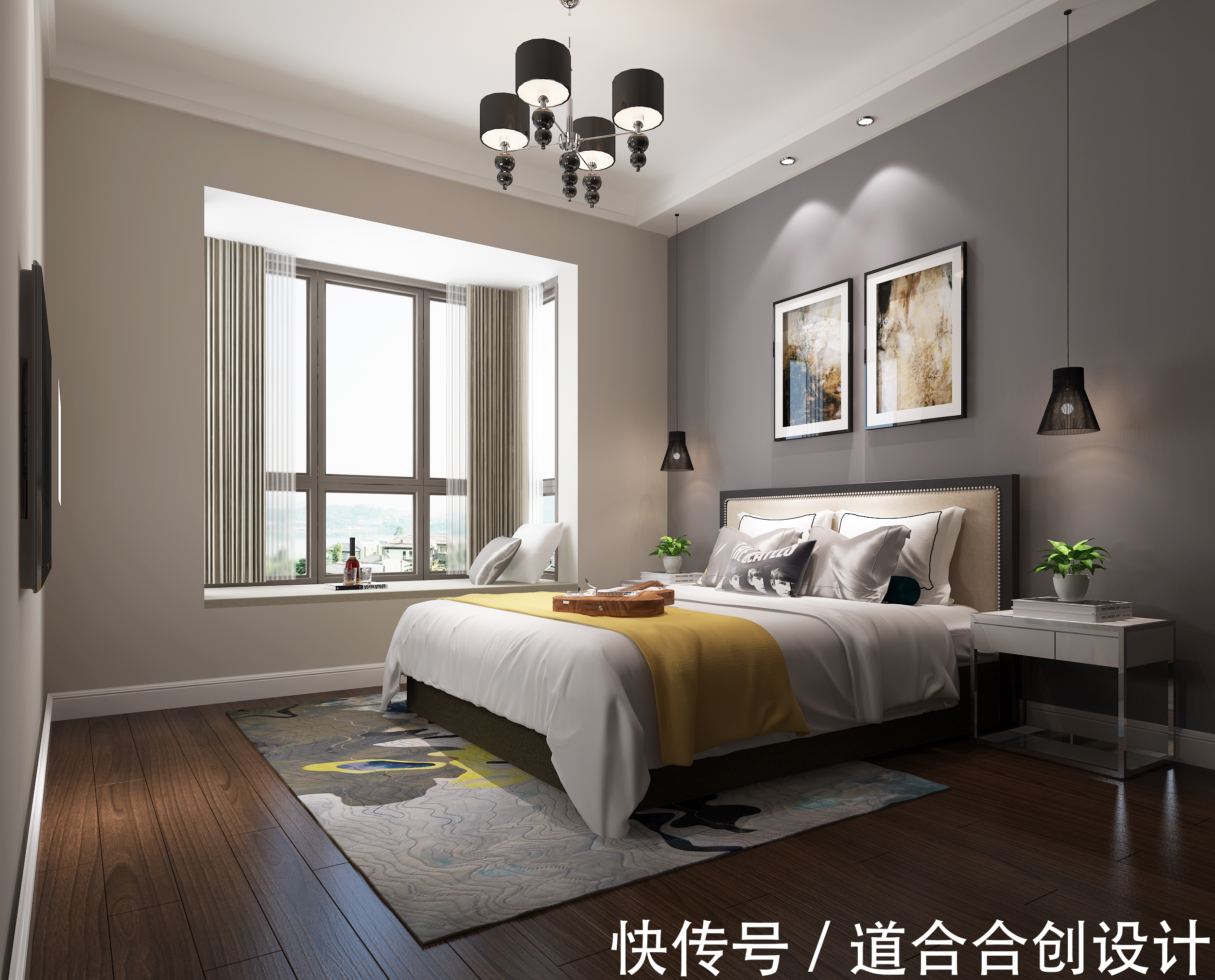 盆花草|房屋装修中不想客厅太空荡，这么做加分！