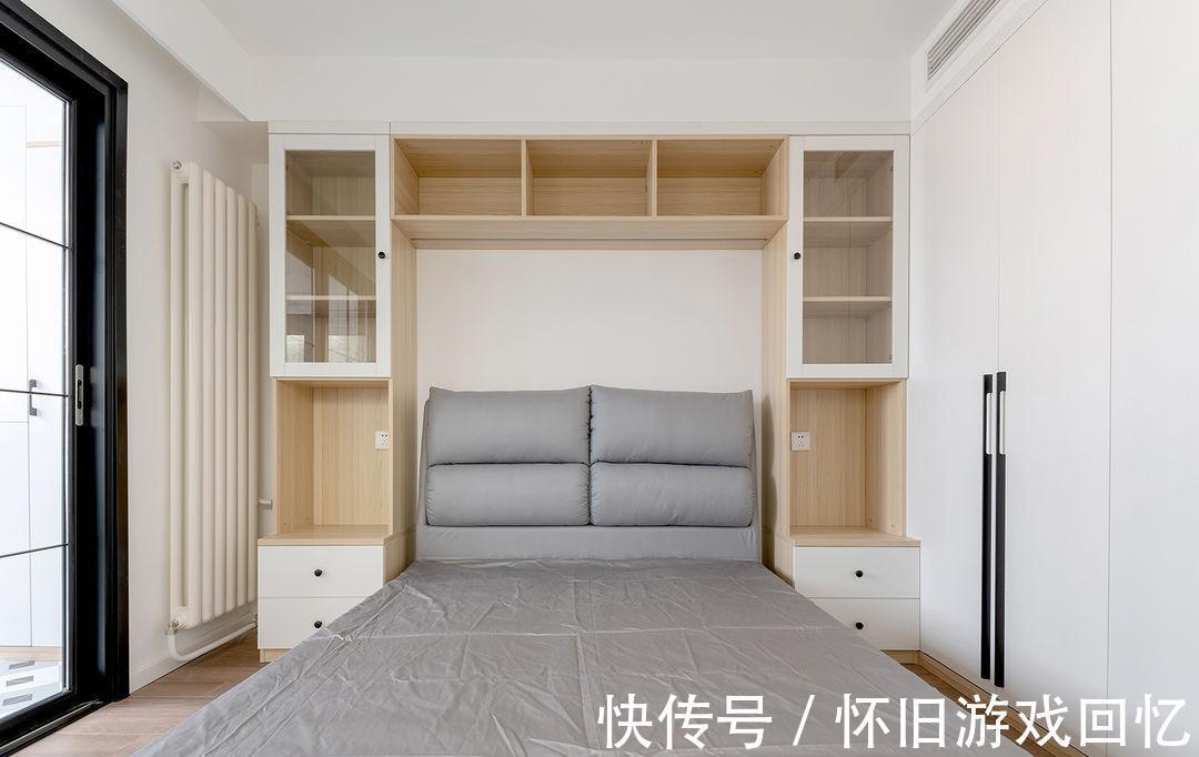 居室|家里来人了，小两口把70㎡两房改成三居室，最终住下5口人