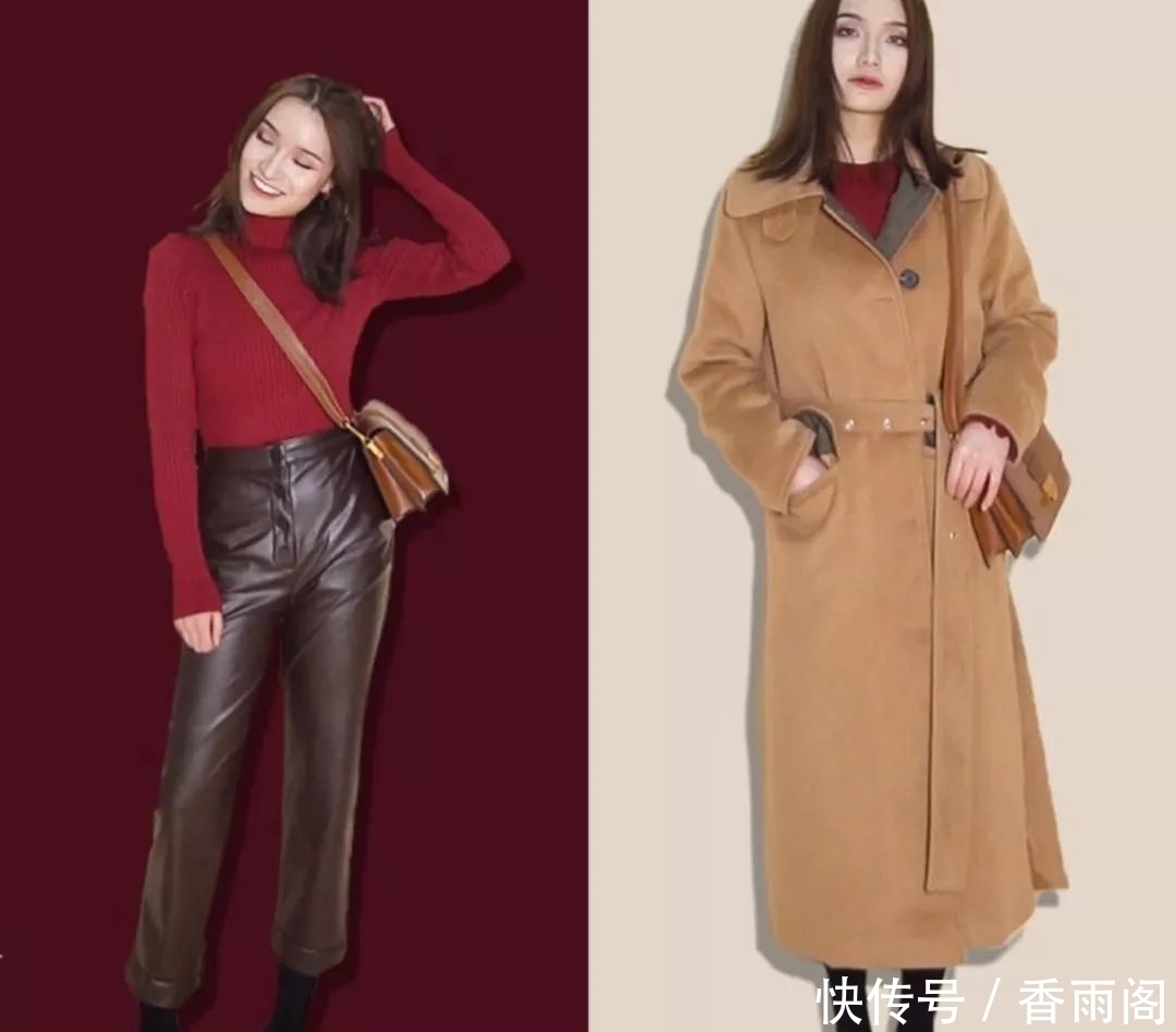 9套新年战衣穿搭长款超显气质，短款简直就是小