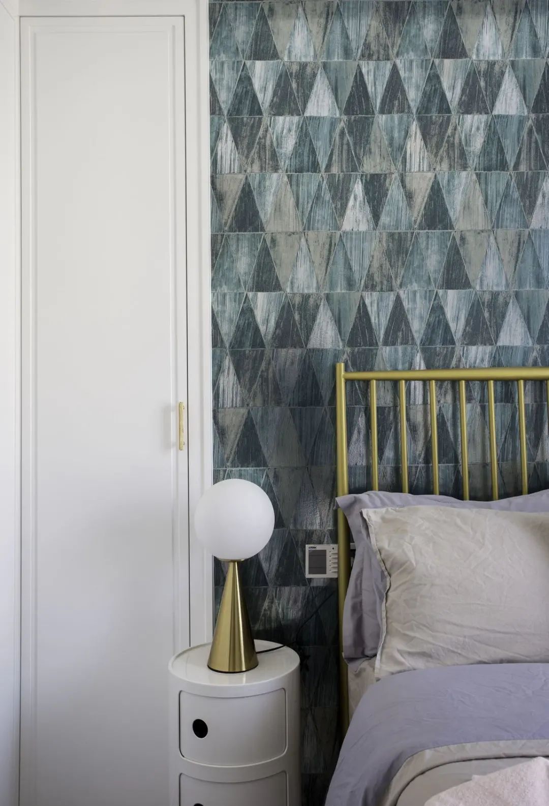 舒适|180㎡浪漫小窝,蓝与粉、灰与白,优雅情趣,轻松舒适