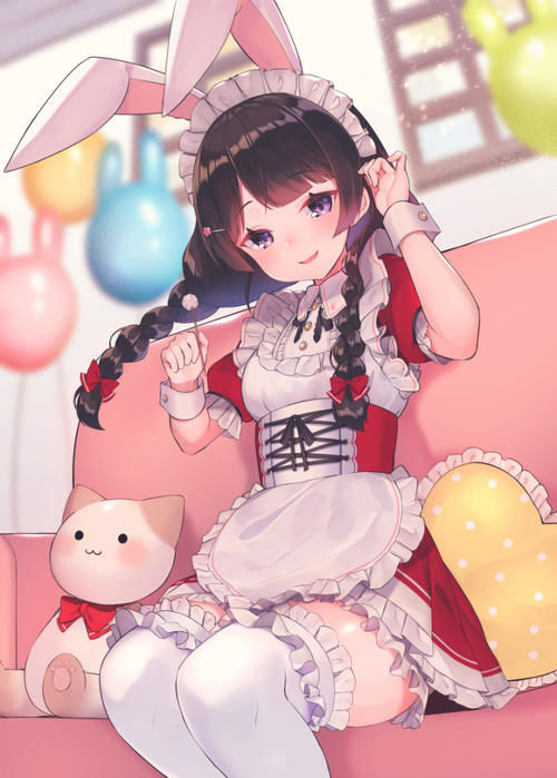 jk|傲娇清纯JK?月之美兔壁纸特辑