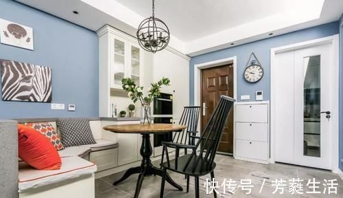 卡座|家里万万不要买整套餐桌椅,聪明人都用这种设计,省钱实用不占地