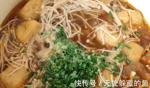 炖牛肉|秋季必备的高压锅美食,暖胃又暖心的金针菇牛腩煲!